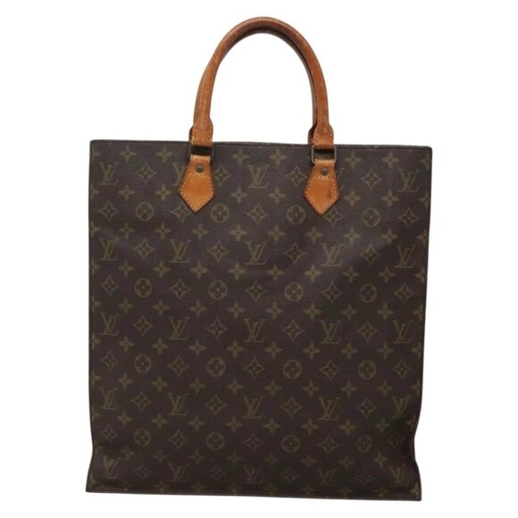 LOUIS VUITTON Monogram Sac Plat Hand Bag - Picture 2 of 16